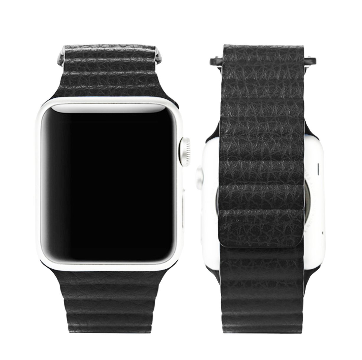 Apple Watch Leder Armband Mit Magnetverschluss