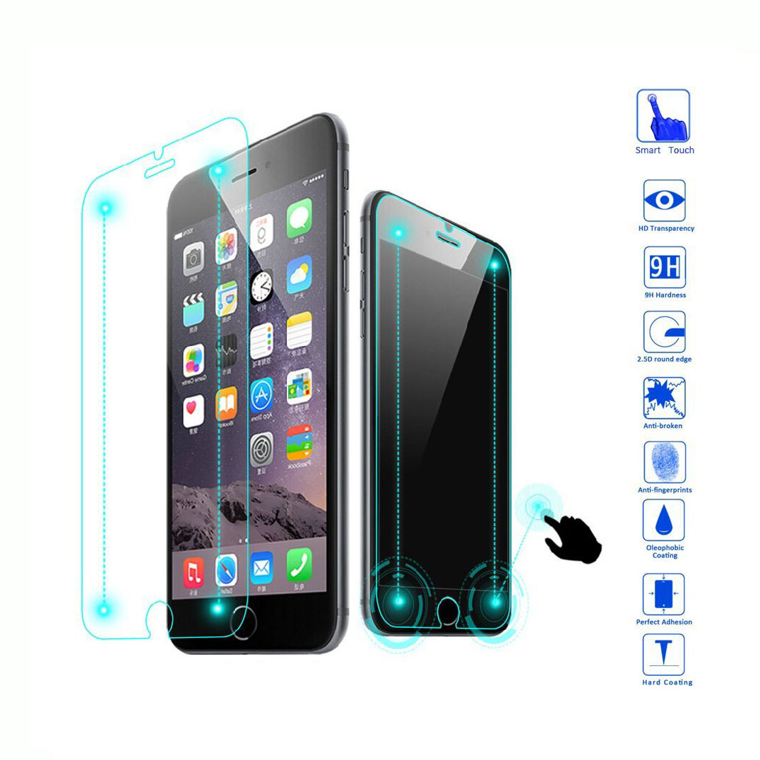 Vapiao Magic Click Panzerglas für Apple iPhone 6, 6s, 6 Plus und 6s Plus