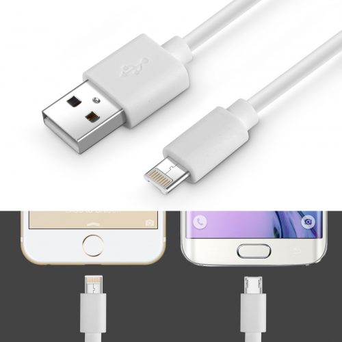 2in1Ladekabel  iOS und Android