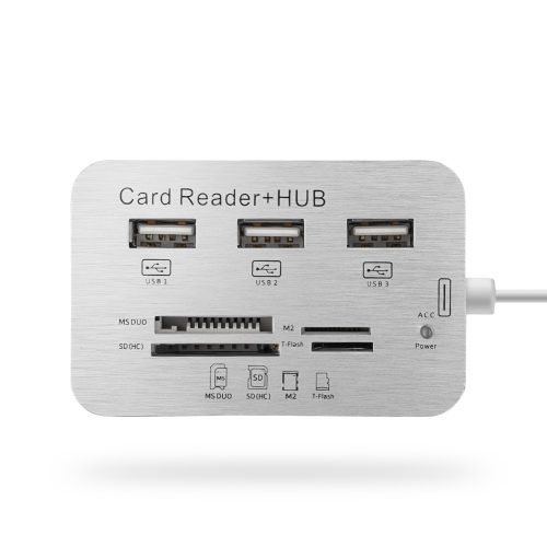 Camera Connection KIT USB SDHC Card Reader+3Port Hub For iPad Mini/4 